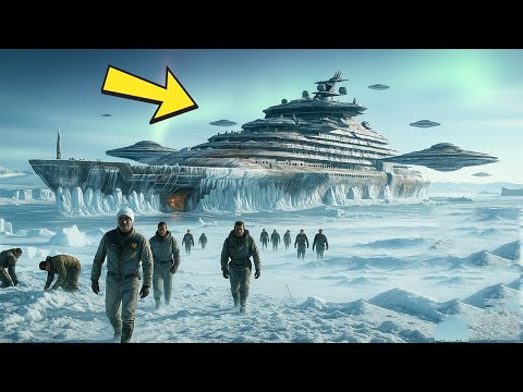 Видео: ☄️Археологи нашли странный корабль с НЛО в Арктике — они приблизились, и все вынуждены были бежать