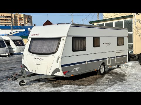 Видео: Обзор прицепа для зимнего отдыха. Detnleffs Camper Snow 560/4.