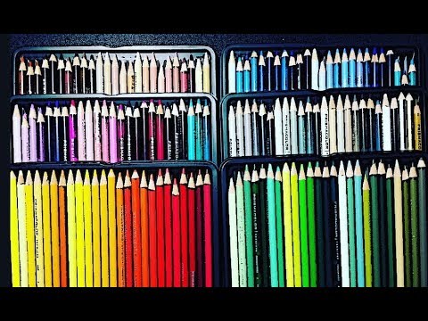 Видео: Цветные карандаши Prismacolor Premier 150