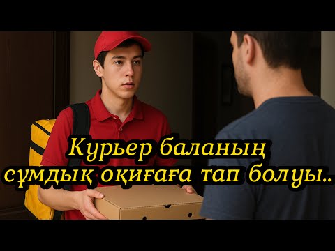Видео: КУРЬЕР БАЛАНЫҢ ДОСТАВКА ЖАСАП БЕЙТАНЫС ҮЙГЕ БАРҒАНДА,СҰМДЫҚ ЖАҒДАЙДЫҢ КҮӘГЕРІ БОЛАДЫ.! 