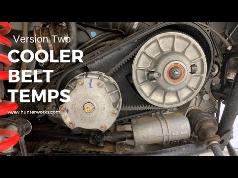 Видео: Версия 2. Как предотвратить сгорание ремней на вашем RZR без турбонаддува!!!