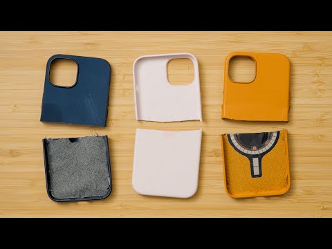 Видео: Лучший оригинальный чехол для iPhone: FineWoven, кожа или силикон?