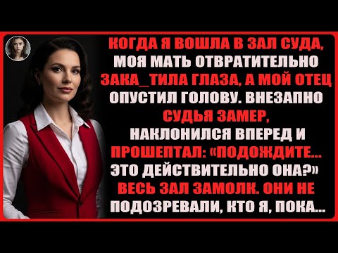 Видео: Судья был ошеломлен, когда я вошел в зал суда, моя мама закатила глаза, а папа опустил взгляд ....