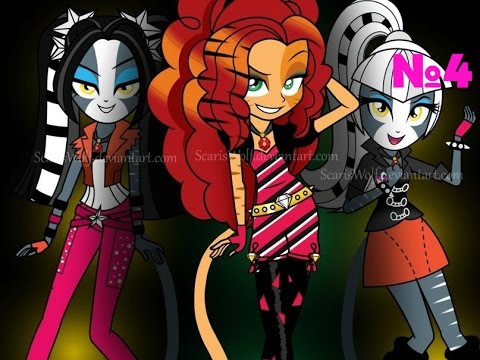 Видео: Monster high. Клип Торалей №4. Под песню из Радужного рока.