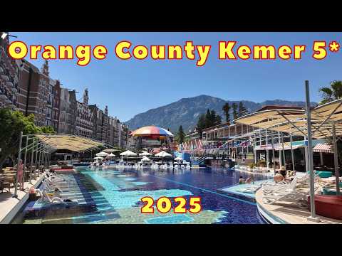 Видео: А где ТУСИТЬ?! Отель Orange County Kemer 5*🌴Кемер Турция 2025