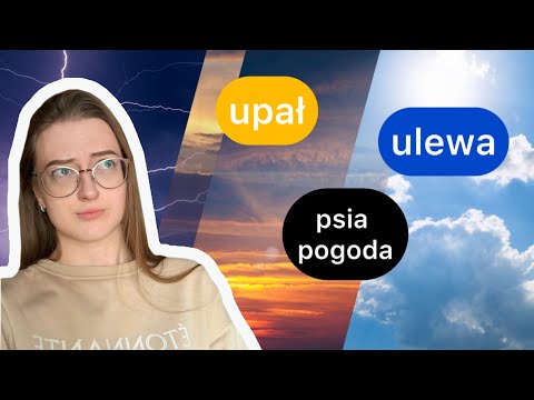 Видео: Живой польский. Погода 🌤️❄️☔️🌬️