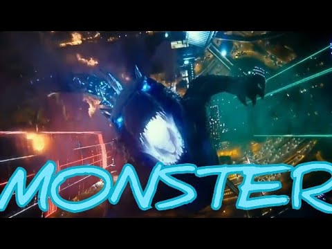 Видео: Годзилла против Конга под песню "Monster"