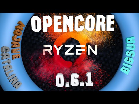 Видео: ✅ Рабочий 🔘 OpenCore 0.6.1 для Mojave,Catalina и BigSur! Hackintosh AMD Ryzen.