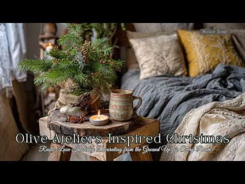 Видео: 🎄Рождественский тур по дому в стиле Olive Ateliers: праздничный декор в стиле рустик-люкс с нуля