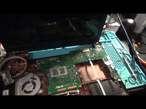 Видео: ☭ Ноутбук Asus X501A не включается. Замена ШИМ контроллера ОЗУ RT8207M. ☭