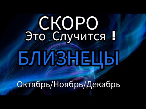 Видео: БЛИЗНЕЦЫ♊️ ОКТЯБРЬ/НОЯБРЬ/ДЕКАБРЬ 2024🔴4 квартал года.Главные события периода.Таро гороскоп/прогноз