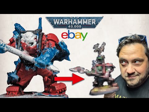 Видео: Спасение МЕРЗКОГО орочьего варбосса Warhammer с eBay