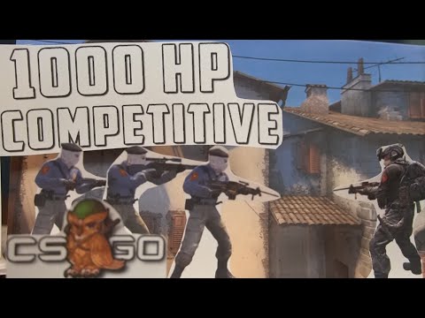Видео: Соревновательный CS:GO, но у всех по 1000 здоровья