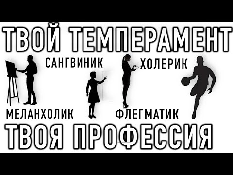 Видео: Твоя Профессия По Типу Темперамента | УЗНАЙ КЕМ БЫТЬ
