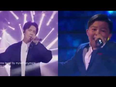 Видео: All by myself - Димаш Кудайберген и Ержан Максим (виртуальный дуэт) [Dimash fanmade collaboration]