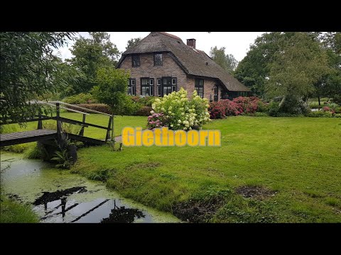 Видео: 🇳🇱 НИДЕРЛАНДЫ I GIETHOORN - живая рыбацкая деревня на воде I Голландская ВЕНЕЦИЯ I Август 2023