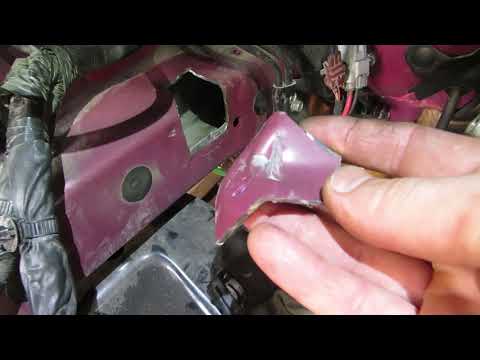 Видео: Subaru Forester 5 поколения день третий!)- Вытяжка лонжеронов...