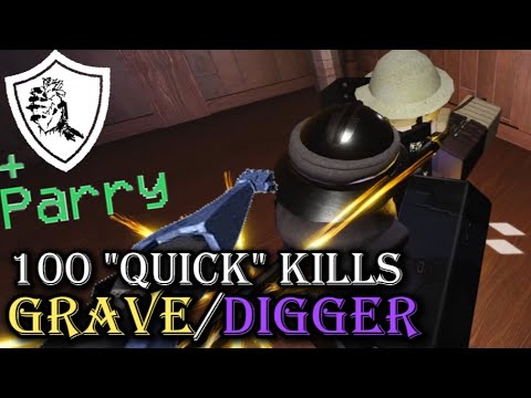 Видео: Roblox Grave/Digger - Бог удара щитом