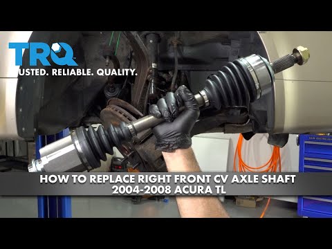 Видео: Как заменить правый приводной вал на Acura TL 2004-2008