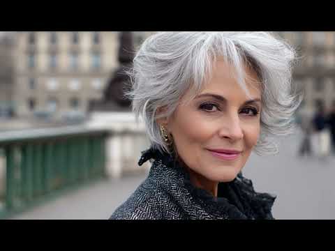 Видео: Тихая парижская роскошь ✨ Непринужденные короткие стрижки для женщин старше 60 лет с элегантным д...