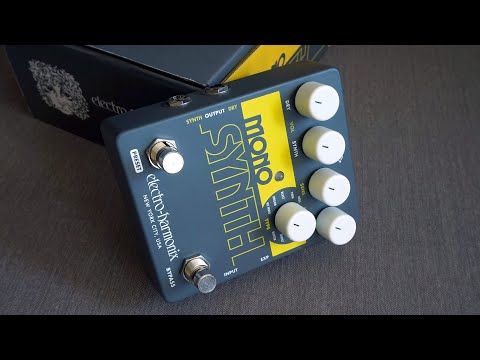 Видео: Electro-Harmonix Mono Synth Guitar Synthesizer - Когда в душе ты клавишник