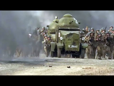 Видео: Японцы атаковали город танками, но китайцы были хорошо подготовлены, заставив их в панике бежать.