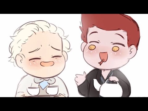Видео: Озвучка комикса по Благим Знамениям под названием "Розыгрыш"🥳Часть 1/2