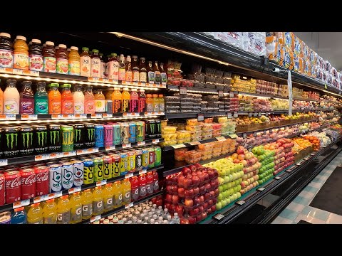 Видео: Осень в Америке/Магазин около дома