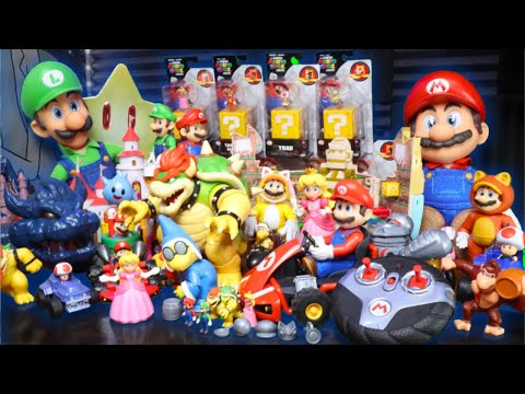 Видео: Распаковка ВСЕХ игрушек из фильма «Братья Марио»