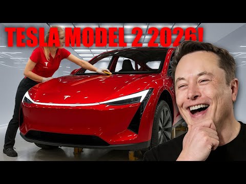 Видео: Илон Маск шокирует — Tesla Model 2 за 11 555 долларов возвращает гордость американского производства