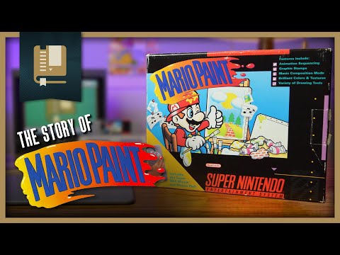Видео: История Mario Paint