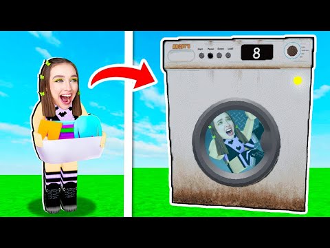 Видео: СИМУЛЯТОР СТИРАЛЬНОЙ МАШИНЫ в ROBLOX ! 😱