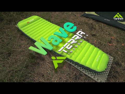 Видео: Надувний килимок Terra Incognita Wave | Новинка 2021