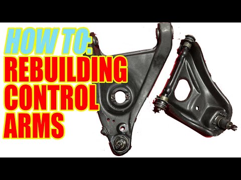 Видео: Как заменить втулки подвески — замена шаровых опор рычагов — Pontiac Firebird F Кузов