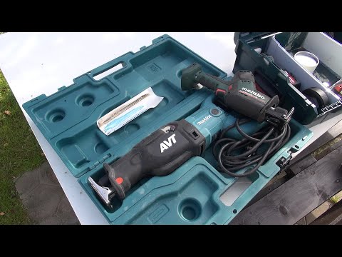 Видео: Сабельные инструменты разрушения - топчик от Makita JR 3070 CT и Metabo SSE 12 BL