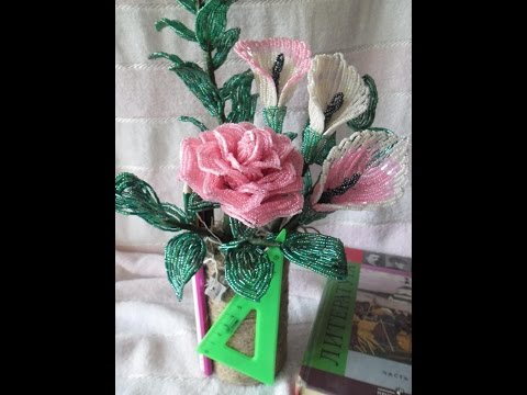 Видео: Композиция цветов  для Учителя Урок №1