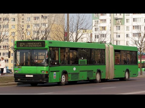 Видео: ИНФОРМАТОР автобусного маршрута №107 г. Минска (голос Эдуарда Данченко)
