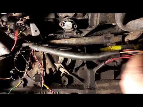 Видео: Фольцваген Т4 Ч.1 Провода массы, датчик температуры, доп. помпа