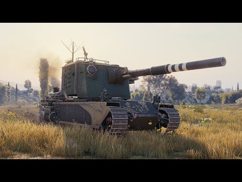 Видео: FV4005 Stage II: Безжалостный опустошающий зверь • World of Tanks