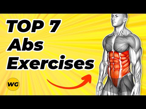 Видео: ТОП-7 упражнений на пресс для мужчин в домашних условиях (6 гарантированных пакетов)