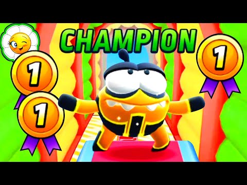 Видео: Om Nom: Run #7  Три победы Ам Ням Ндроида - Чемпиона!