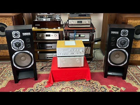 Видео: Олдовый Япона Звук Yamaha ns 1000 Monitor & CA 2000