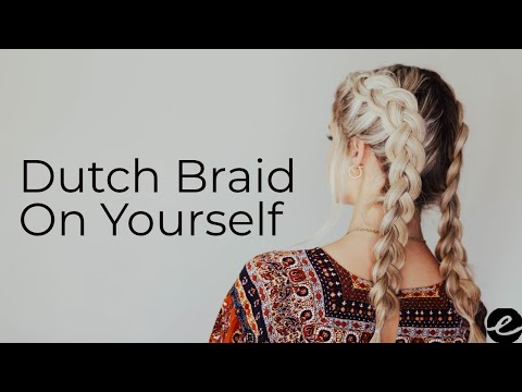 Видео: Как заплести голландскую косу самостоятельно