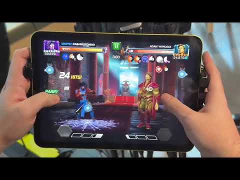 Видео: Первый взгляд на игровой процесс Alliance Coliseum (точка зрения Seatin) — Marvel Contest of Cham...