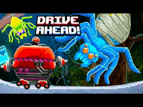 Видео: Хэллоуин Drive Ahead #24 БИТВА с ГИГАНТСКИМ ПАУКОМ! Новый режим Hot Wheels Spider Park Attack от МК