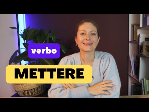 Видео: Глагол Mettere + 11устойчивых выражений.