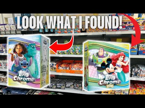 Видео: 🚨ЭТО ГРАБЕЖ НА ШОССЕ! 😡 ОБЗОР TOPPS CHROME DISNEY MEGA & BLASTER 2025 ГОДА!
