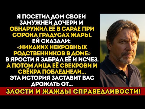 Видео: ОТЕЦ ВЫТАЩИЛ ДОЧЬ ИЗ РАСКАЛЁННОГО САРАЯ СВЕКРОВИ И СВЁКРА — ИХ ШОКИРОВАЛ ФИНАЛ