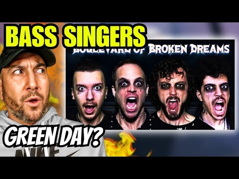 Видео: The Bass Gang – Boulevard of Broken Dreams (Green Day A Cappella) Реакция 🎶