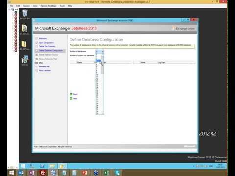 Видео: Утилита Jetstress для Exchange Server 2013